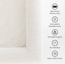 Load image into Gallery viewer, Orthopaedic Bouclé Bed