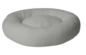 Luxury Round Bouclé Bed